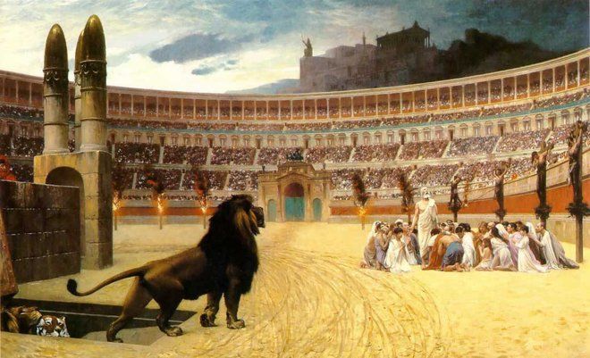 هل يمكن أن تتحمل الرعب الذي كان يحصل في مدرجات روما القديمة؟