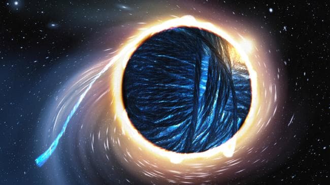 الثقوب السوداء ومفارقة المعلومات في نظرية الأوتار