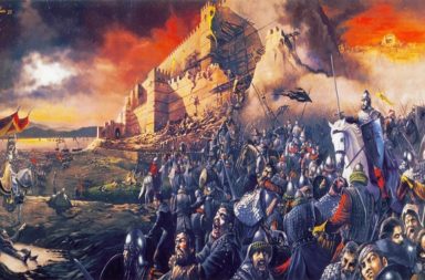 كل ما تود معرفته عن سقوط القسطنطينية - الإمبراطورية البيزنطية - الصراعات المستمرة للإمبراطورية البيزنطية مع جيرانها في البلقان وخصومها من الروم الكاثوليك