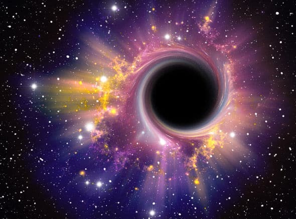 ماذا لو اقترب ثقب أسود من مجموعتنا الشمسية؟