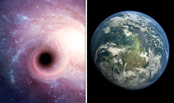 فيزيائي يتمكن من تصميم نموذج حاسبة يحاكي سيناريو اصطدام كوكب الأرض بثقب أسود