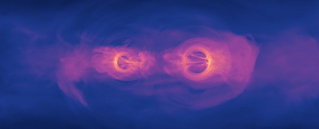 لدينا دليلٌ على أن الثقوب السوداء الهائلة يمكن أن تتصادم بشكل مذهل في جميع أنحاء الكون!