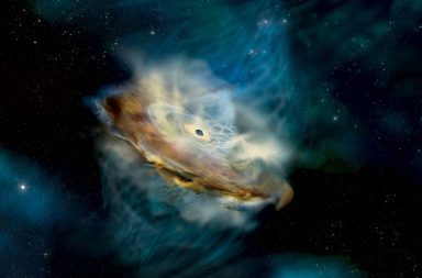 تتفاعل حقول الجاذبية وحقول المغناطيسية حول الثقب الأسود سويًا مشكلة ظاهرة فريدة رصدها العلماء تعرف باسم الانعكاس المغناطيسي