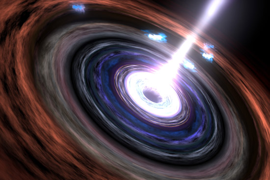 في فجر التاريخ، ربما انتشرت الثقوب السوداء فائقة الكتلة في أنحاء الكون