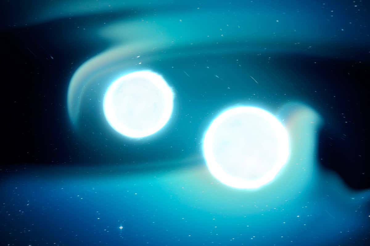 اكتشاف نجمين يدوران حول بعضهما بشكل أسرع مما قد رأينا من قبل