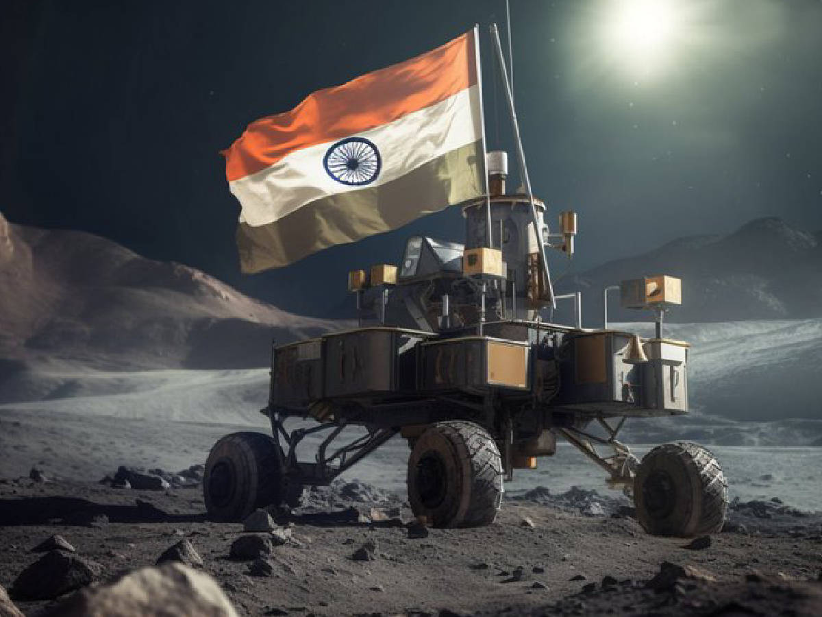 الهند تصبح رابع دولة تهبط على سطح القمر