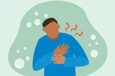 عندما تُحتبس الغازات في الجزء العلوي من البطن، قد تسبب ألمًا شديدًا في الصدر. كيف يبدو ألم الصدر الناجم عن الغازات؟ لما تسبب الغازات ألم الصدر