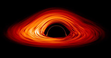 لأول مرة يكشف ضوء ملتوي عن مجالات مغناطيسية حول الثقب الأسود M87* - المجال المغناطيسي للثقب الأسود - الحقل المغناطيسي للثقب الأسود