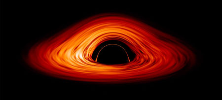 ضوء ملتوٍ يكشف لأول مرة عن مجالات مغناطيسية حول الثقب الأسود M87*