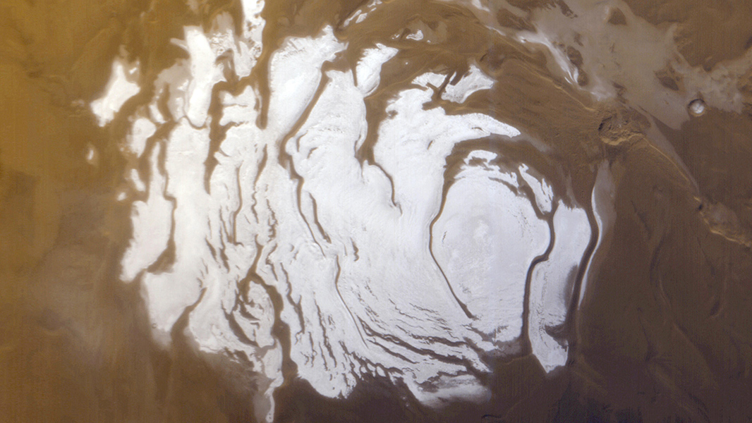 كيف تدفقت الجليديات القديمة على سطح المريخ؟