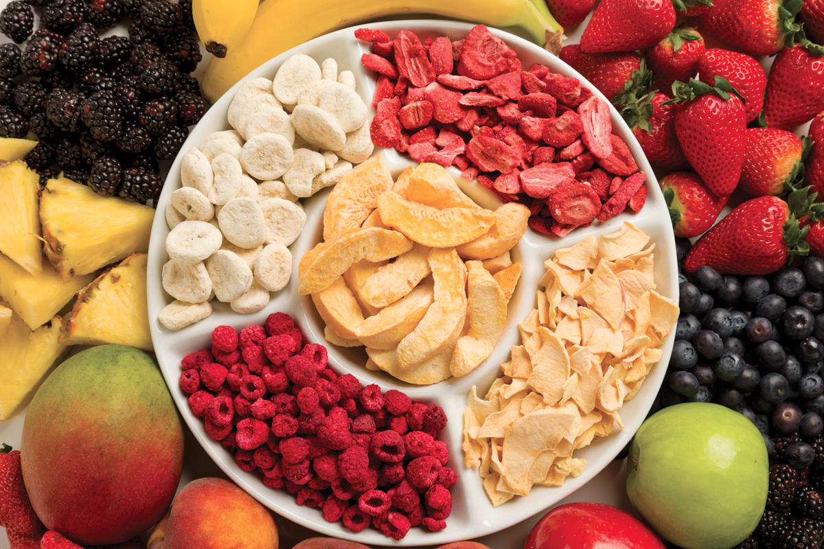 Peak freeze dried food