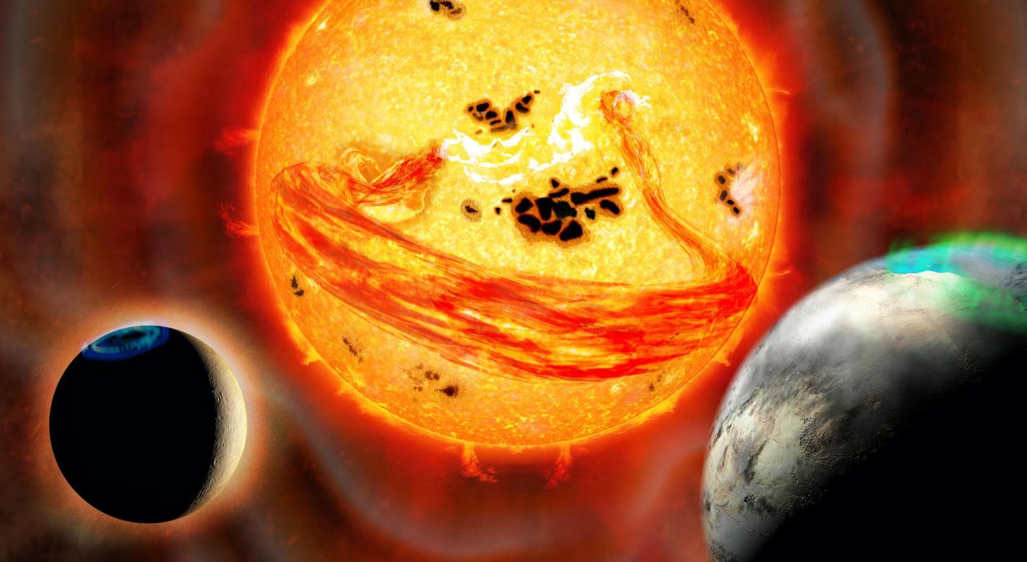 الكواكب القريبة من الشمس شديدة الحرارة