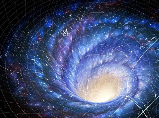 الثقوب السوداء في مراكز المجرات قد تكون ثقوباً دودية