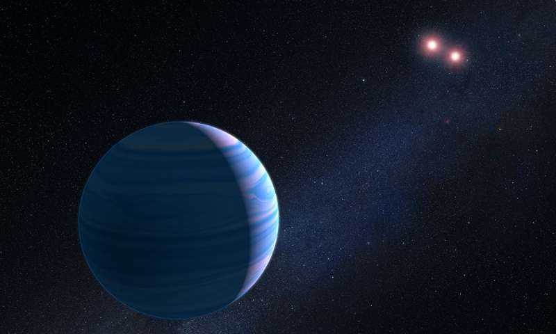 هابل يكتشف كوكبا يدور حول نجمين