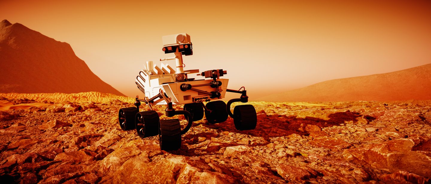 اكتشاف لبنات الحياة على سطح المريخ