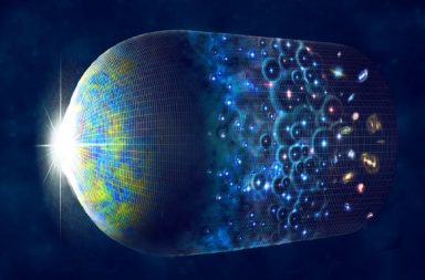 قد يكون الكون مجرد حلقة ضخمة - الخلفية الكونية الميكروية CMB - آثار الانفجار العظيم - فكرة الكون المنغلق - نظرية الفضاء المسطح