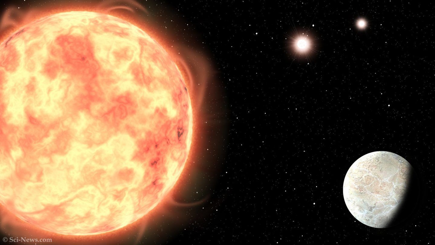 اكتشاف كوكب غريب خارج المجموعة الشمسية لديه 3 شموس حمراء!