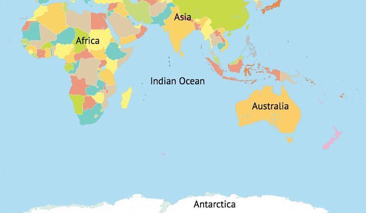 المحيط الهندي - حقائق عن المحيط الهندي