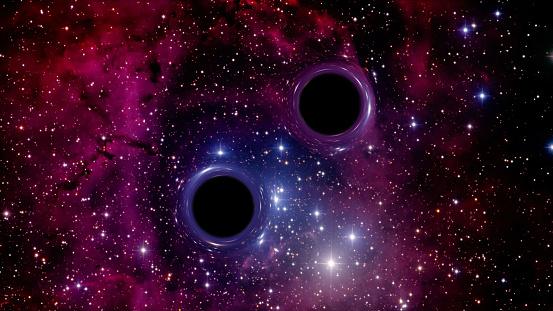 دراسة تحاول تحديد أصل وجود الثقوب السوداء الثنائية