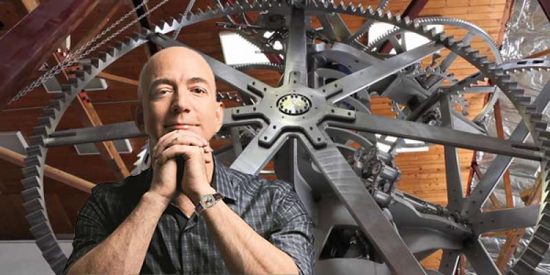 لماذا صمّم جيف بيزوس ساعة ميكانيكيّة عملاقة لتدوم عشرة آلاف عام؟