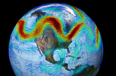الطقس المرعب سيكون حتميًا إذا تابع التيار النفاث تحركه - تفصل مجموعة الرياح القوية هواء القطب الشمالي عن الهواء الدافئ في الجنوب - التيار النفاث القطبي