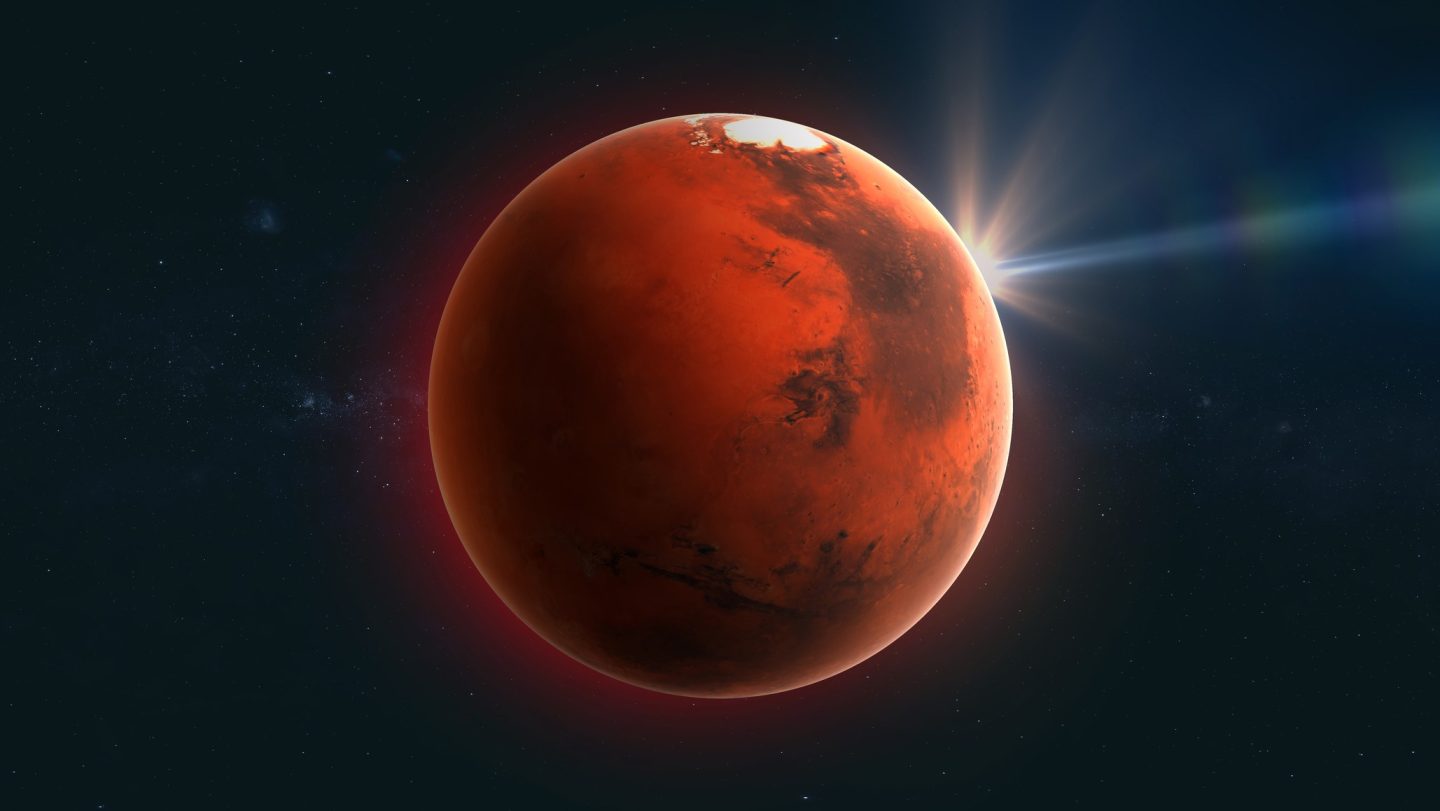 إعلان عن صور التقطها تلسكوب جيمس ويب تظهر كوكب المريخ بدقة رائعة