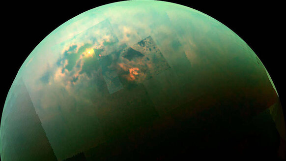 تشابه جديد بين الأرض والقمر تيتان التابع لكوكب زحل
