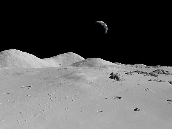 اكتشاف طبقات صخرية تحت سطح القمر تحكي قصصًا عن ماضيه
