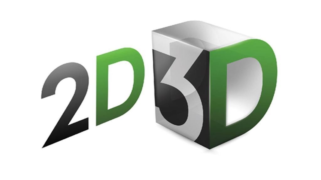 الفرق بين ثنائي البعد 2D وثلاثي البعد 3D