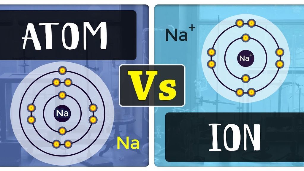 الفرق بين الذرة و الأيون: هل كل أيون هو ذرة؟
