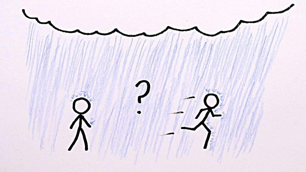 ماذا لو أمطرت، أعليك الهروب من المطر ركضًا أم مشيًا؟