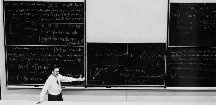 نظرةٌ داخل دفتر حسابات التفاضل والتكامل لـريتشارد فاينمان