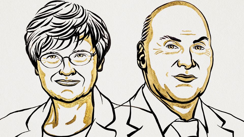 جائزة نوبل في الطب من نصيب درو ويسمان وكاتلين كاريكو لمساهمتهما في تطوير لقاح كوفيد-19