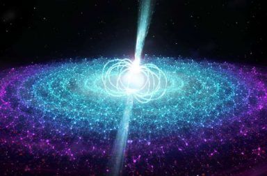 ما هو النجم النيوتروني كيف يتشكل النجم النيوتروني النجوم النابضة نجم ذو كتلة ضخمة وحجم صغير جاذبيته عالية كتلة النجوم النابضة