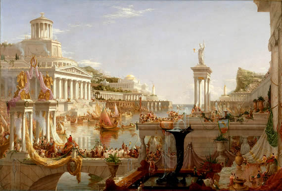كيف ازدهرت روما القديمة خلال فترة السلام الروماني؟