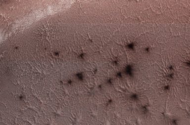 كيف يمكن أن تتشكل العناكب على سطح المريخ؟ - كيف تشكلت هذه «العناكب» على سطح المريخ؟ - كيف تشكلت أشكال أرانية على سطح المريخ - الجليد الجاف