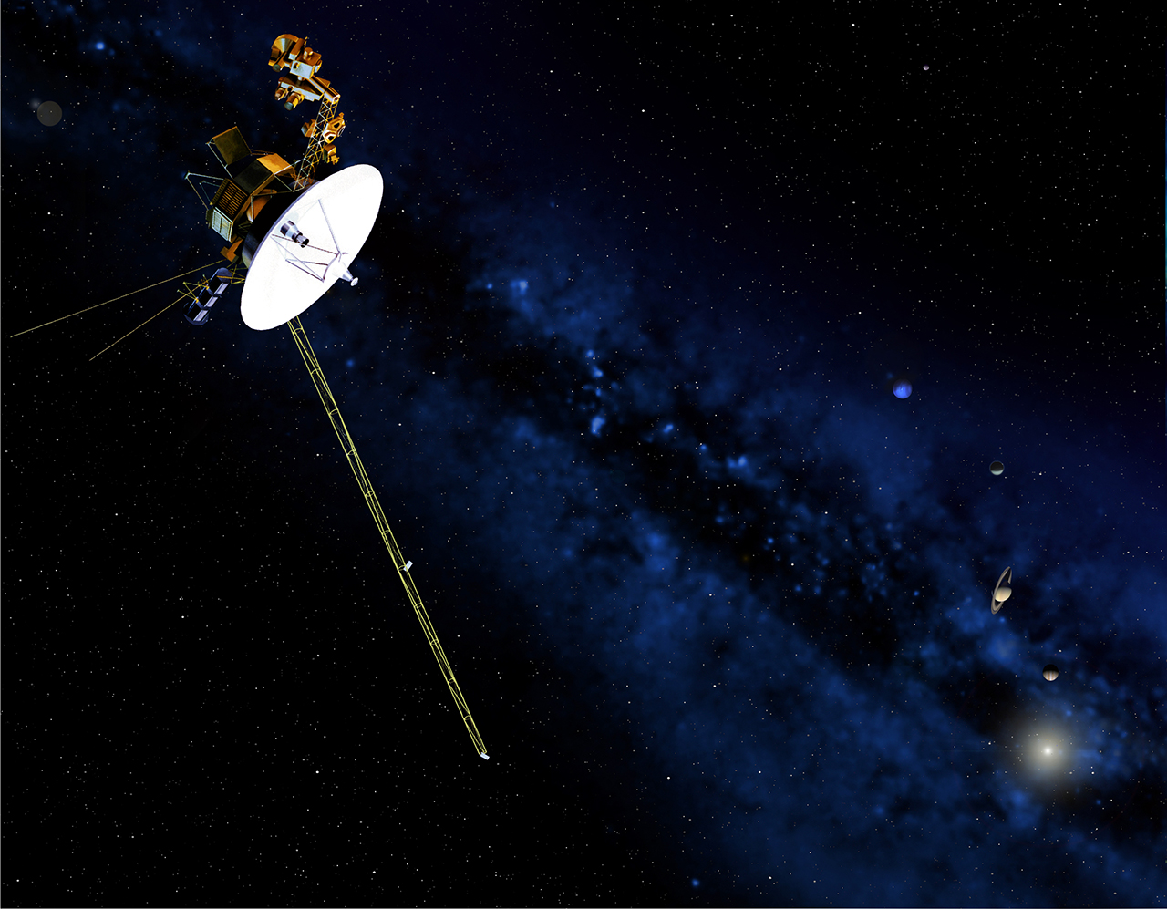 المركبة فويجر 2 تتجاوز معركة ضارية بين الرياح الشمسية والأشعة الكونية