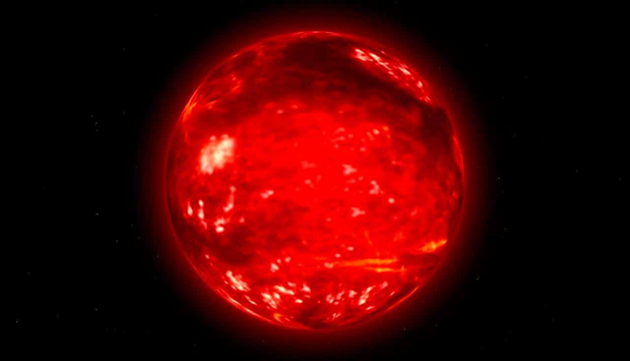 النجوم الحمراء العملاقة قد تدعم وجود حياة في كواكب حولها