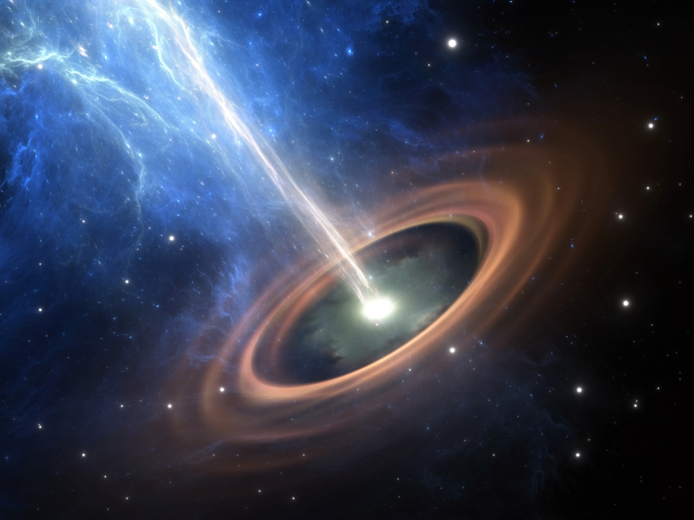 الحضارات الفضائية قد تستخدم الثقوب السوداء على هيئة حواسيب كمية