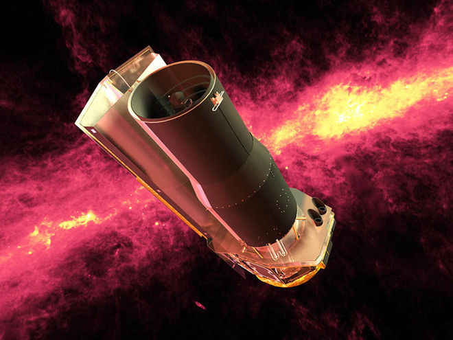 تلسكوب سبيتزر الفضائي : استكشاف السماء بواسطة الاشعة تحت الحمراء !