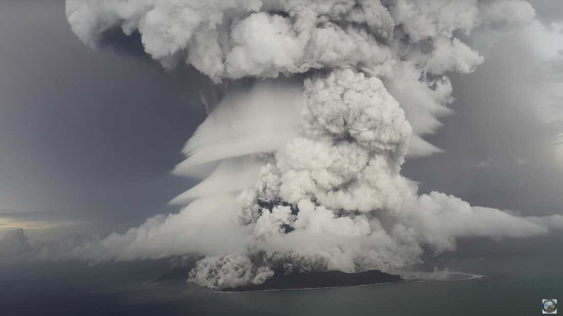 كيف أثر انفجار بركان تونغا في طبقة الأوزون؟