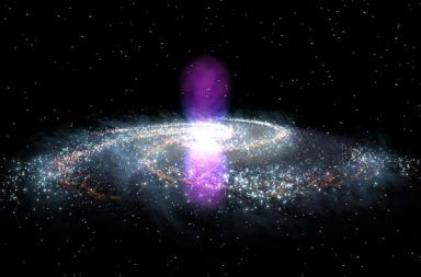 علماء الفلك يكتشفون فقاعات راديو عملاقة تتمدد من قلب درب التبانة فقاعات ضخمة من موجات الرادبو تمتد على جانبي مجرة درب التبانة